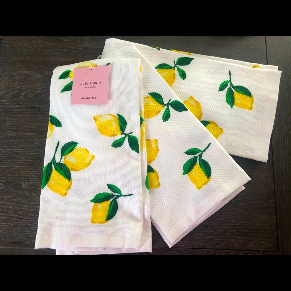 Kate spade kitchen towels NWT